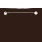 vidaXL Balkon-Sichtschutz Braun 100x240 cm Oxford-Gewebe vidaXL Balkon-Sichtschutz Braun 100x240 cm Oxford-Gewebe