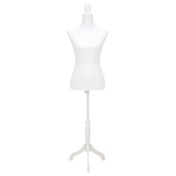 Damenbüste Schneiderpuppe Torso Weiß 