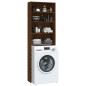 vidaXL Waschmaschinenschrank Braun Eichen-Optik 64x24x190 cm vidaXL Waschmaschinenschrank Braun Eichen-Optik 64x24x190 cm