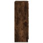 vidaXL Schubladenschrank Räuchereiche 60x36x103 cm Holzwerkstoff vidaXL Schubladenschrank Räuchereiche 60x36x103 cm Holzwerkstoff