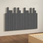 vidaXL Wand-Kopfteil Grau 127,5x3x80 cm Massivholz Kiefer vidaXL Wand-Kopfteil Grau 127,5x3x80 cm Massivholz Kiefer