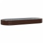 vidaXL Hochbeet Pulverbeschichteter Stahl 373x140x36 cm Braun vidaXL Hochbeet Pulverbeschichteter Stahl 373x140x36 cm Braun