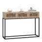 vidaXL Konsolentisch 105x30x75 cm Holzwerkstoff und Eisen vidaXL Konsolentisch 105x30x75 cm Holzwerkstoff und Eisen