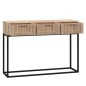 vidaXL Konsolentisch 105x30x75 cm Holzwerkstoff und Eisen vidaXL Konsolentisch 105x30x75 cm Holzwerkstoff und Eisen