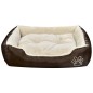 vidaXL Warmes Hundebett mit Polsterkissen L vidaXL Warmes Hundebett mit Polsterkissen L