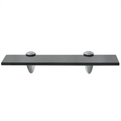 vidaXL Schwebendes Regal Glas 30x10 cm 8 mm