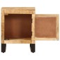 vidaXL Nachttisch 40 x 30 x 50 cm Mangoholz Massiv vidaXL Nachttisch 40 x 30 x 50 cm Mangoholz Massiv