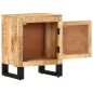 vidaXL Nachttisch 40 x 30 x 50 cm Mangoholz Massiv vidaXL Nachttisch 40 x 30 x 50 cm Mangoholz Massiv