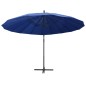 vidaXL Ampelschirm Blau 3 m Aluminium-Mast vidaXL Ampelschirm Blau 3 m Aluminium-Mast