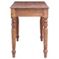 vidaXL Schreibtisch mit Schubladen 117x57x75 cm Altholz Massiv vidaXL Schreibtisch mit Schubladen 117x57x75 cm Altholz Massiv