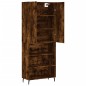 Highboard Räuchereiche 69,5x34x180 cm Holzwerkstoff Highboard Räuchereiche 69,5x34x180 cm Holzwerkstoff