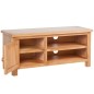 vidaXL TV-Schrank 103x36x46 cm Massivholz Eiche vidaXL TV-Schrank 103x36x46 cm Massivholz Eiche