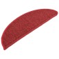 vidaXL Treppenmatten 15 Stk. Rot 56x17x3 cm vidaXL Treppenmatten 15 Stk. Rot 56x17x3 cm