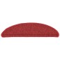 vidaXL Treppenmatten 15 Stk. Rot 56x17x3 cm vidaXL Treppenmatten 15 Stk. Rot 56x17x3 cm