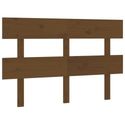 vidaXL Kopfteil Honigbraun 124x3x81 cm Massivholz Kiefer