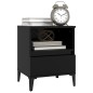 vidaXL Nachttische 2 Stk. Schwarz 40x35x50 cm vidaXL Nachttische 2 Stk. Schwarz 40x35x50 cm