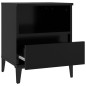 vidaXL Nachttische 2 Stk. Schwarz 40x35x50 cm vidaXL Nachttische 2 Stk. Schwarz 40x35x50 cm