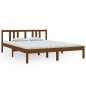 vidaXL Massivholzbett Honigbraun 150x200 cm vidaXL Massivholzbett Honigbraun 150x200 cm
