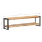 vidaXL TV-Schrank 150x30x40 cm Raues Mangoholz vidaXL TV-Schrank 150x30x40 cm Raues Mangoholz