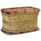 vidaXL Couchtisch Bambus mit Chindi-Details Mehrfarbig vidaXL Couchtisch Bambus mit Chindi-Details Mehrfarbig