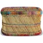 vidaXL Couchtisch Bambus mit Chindi-Details Mehrfarbig vidaXL Couchtisch Bambus mit Chindi-Details Mehrfarbig