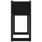 vidaXL Pflanzkübel Schwarz 78x40x81 cm Massivholz Kiefer vidaXL Pflanzkübel Schwarz 78x40x81 cm Massivholz Kiefer