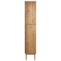 vidaXL Bücherregal OTTA mit 2 Schubladen Braun Massivholz Kiefer vidaXL Bücherregal OTTA mit 2 Schubladen Braun Massivholz Kiefer