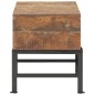 vidaXL Hocker 35 x 35 x 40 cm Massives Altholz vidaXL Hocker 35 x 35 x 40 cm Massives Altholz