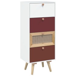 vidaXL Highboard mit Schubladen 40x30x95 cm Holzwerkstoff