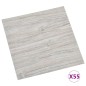 vidaXL PVC-Fliesen Selbstklebend 55 Stk. 5,11 m² Hellgrau vidaXL PVC-Fliesen Selbstklebend 55 Stk. 5,11 m² Hellgrau