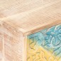 vidaXL Nachttisch Geschnitzt 40x30x50 cm Akazie Massivholz vidaXL Nachttisch Geschnitzt 40x30x50 cm Akazie Massivholz