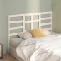 vidaXL Bett-Kopfteil Weiß 141x4x104 cm Massivholz Kiefer vidaXL Bett-Kopfteil Weiß 141x4x104 cm Massivholz Kiefer