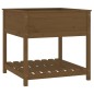 vidaXL Pflanzkübel mit Ablage Honigbraun 82,5x82,5x81 cm Kiefernholz vidaXL Pflanzkübel mit Ablage Honigbraun 82,5x82,5x81 cm Kiefernholz