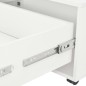 vidaXL Couchtisch Hochglanz-Weiß 100x100x35 cm vidaXL Couchtisch Hochglanz-Weiß 100x100x35 cm