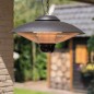 Sunred Deckenheizstrahler Sirius 2100 W Halogen Schwarz CE09B Sunred Deckenheizstrahler Sirius 2100 W Halogen Schwarz CE09B