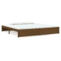 vidaXL Massivholzbett Honigbraun 200x200 cm vidaXL Massivholzbett Honigbraun 200x200 cm
