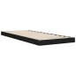 vidaXL Massivholzbett Schwarz 75x190 cm Kiefer vidaXL Massivholzbett Schwarz 75x190 cm Kiefer