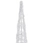 vidaXL LED-Kegel Acryl Weihnachtsdeko Pyramide Bunt 120 cm vidaXL LED-Kegel Acryl Weihnachtsdeko Pyramide Bunt 120 cm