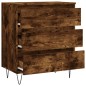 vidaXL Sideboard Räuchereiche 60x35x70 cm Holzwerkstoff vidaXL Sideboard Räuchereiche 60x35x70 cm Holzwerkstoff
