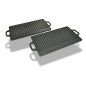 vidaXL Grillplatte Wendeplatte 2 Stk. Gusseisen 38x23 cm vidaXL Grillplatte Wendeplatte 2 Stk. Gusseisen 38x23 cm