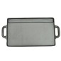 vidaXL Grillplatte Wendeplatte 2 Stk. Gusseisen 38x23 cm vidaXL Grillplatte Wendeplatte 2 Stk. Gusseisen 38x23 cm