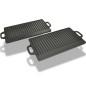 vidaXL Grillplatte Wendeplatte 2 Stk. Gusseisen 38x23 cm vidaXL Grillplatte Wendeplatte 2 Stk. Gusseisen 38x23 cm