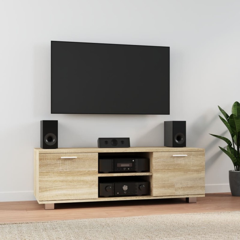vidaXL TV-Schrank Sonoma-Eiche 120x40,5x35 cm Holzwerkstoff vidaXL TV-Schrank Sonoma-Eiche 120x40,5x35 cm Holzwerkstoff