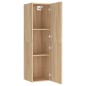 vidaXL TV-Schrank Sonoma-Eiche 30,5x30x110 cm Holzwerkstoff vidaXL TV-Schrank Sonoma-Eiche 30,5x30x110 cm Holzwerkstoff
