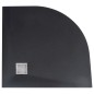vidaXL Duschtasse SMC Schwarz 90x90 cm vidaXL Duschtasse SMC Schwarz 90x90 cm