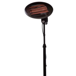 Sunred Standheizstrahler Electra 2000 W Quarz Schwarz SMQ2000A