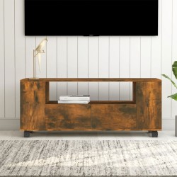 vidaXL TV-Schrank Räuchereiche 120x35x48 cm Holzwerkstoff