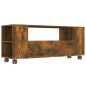 vidaXL TV-Schrank Räuchereiche 120x35x48 cm Holzwerkstoff