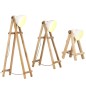 vidaXL Stehlampen 3 Stk. Weiß E27 Mango Massivholz vidaXL Stehlampen 3 Stk. Weiß E27 Mango Massivholz