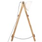 vidaXL Stehlampen 3 Stk. Weiß E27 Mango Massivholz vidaXL Stehlampen 3 Stk. Weiß E27 Mango Massivholz